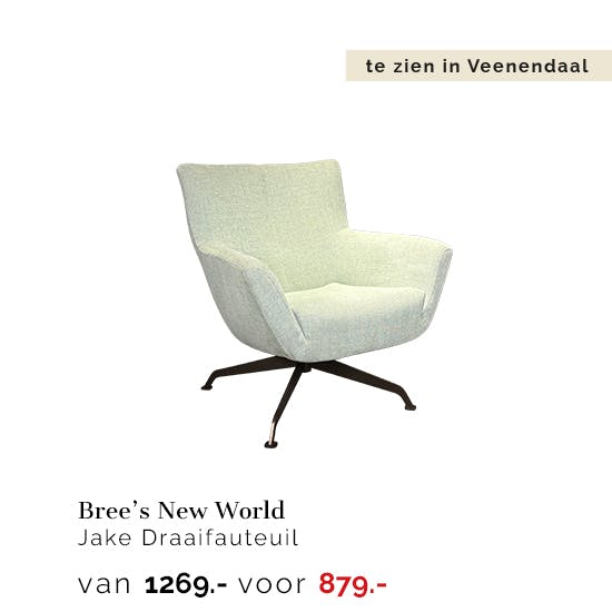 1684220V Bree's New World  Jake Draaifauteuil