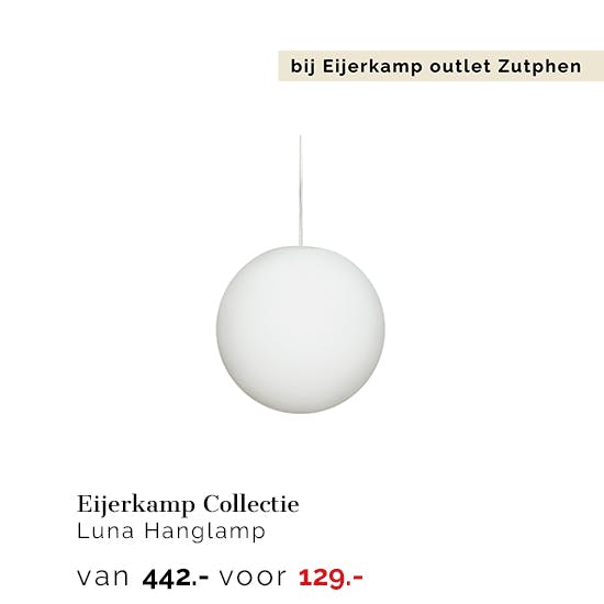 1599270Z Eijerkamp Collectie Luna Hanglamp