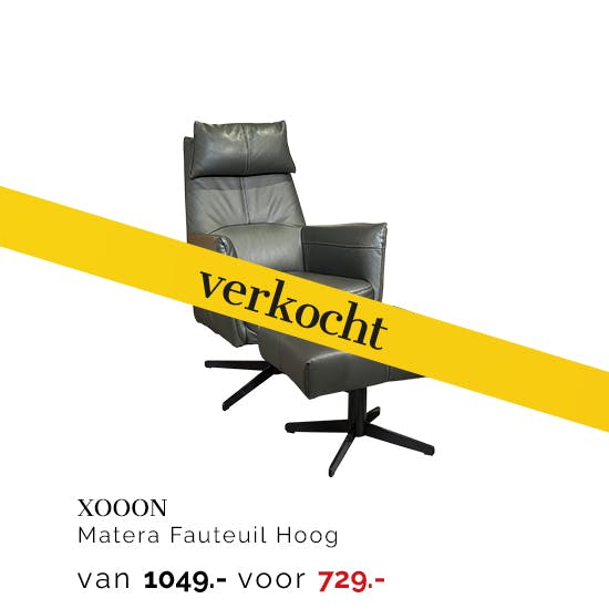 VERKOCHT-1582537-+-1582539-+-1582541V--XOOON-Matera-Fauteuil-Hoog