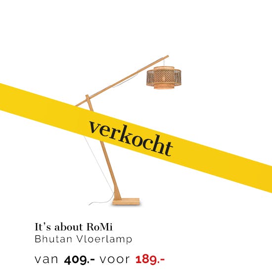 VERKOCHT-1630062V-It's-about-RoMi-Bhutan-Vloerlamp