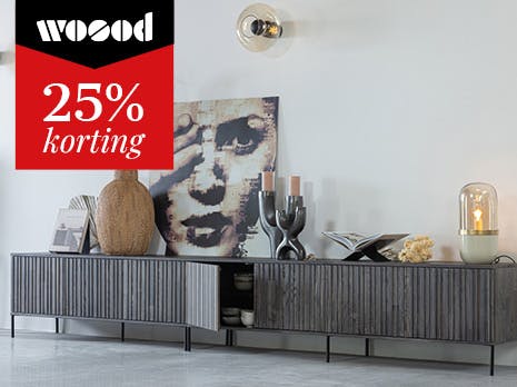 Black Friday: 25% korting op geselecteerde collectie van WOOOD